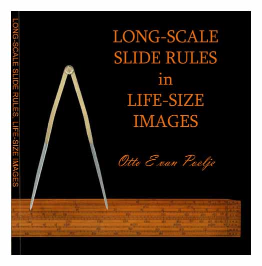 LONG-SCALE SLIDE RULES in LIFE-SIZE IMAGES