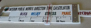 Clay's Special Slide Rule!